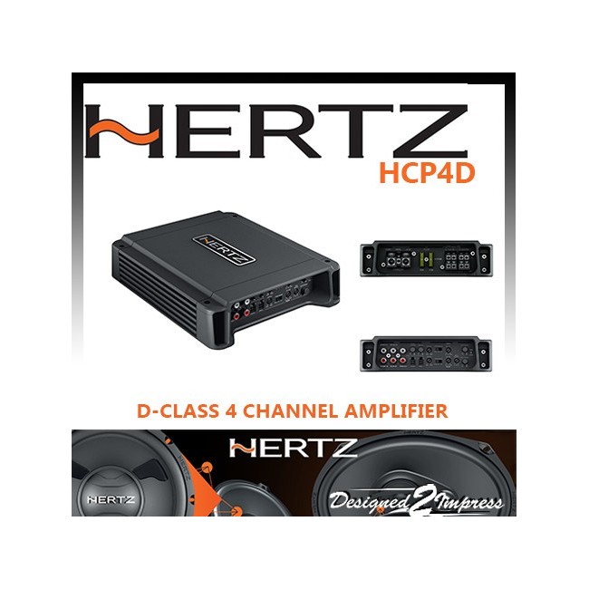 1 Channel Mono Amplifier Hertz Hcp 1Dk D-Class 